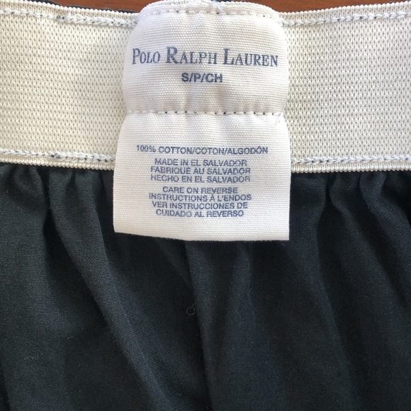Polo Ralph Lauren Men’s Boxer Shorts - Black - Size Small - Picture 6 of 8